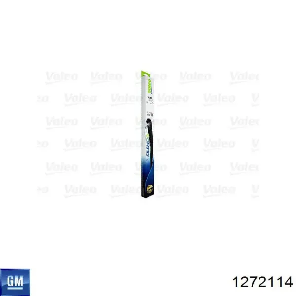 Щетка-дворник лобового стекла пассажирская 1272114 General Motors