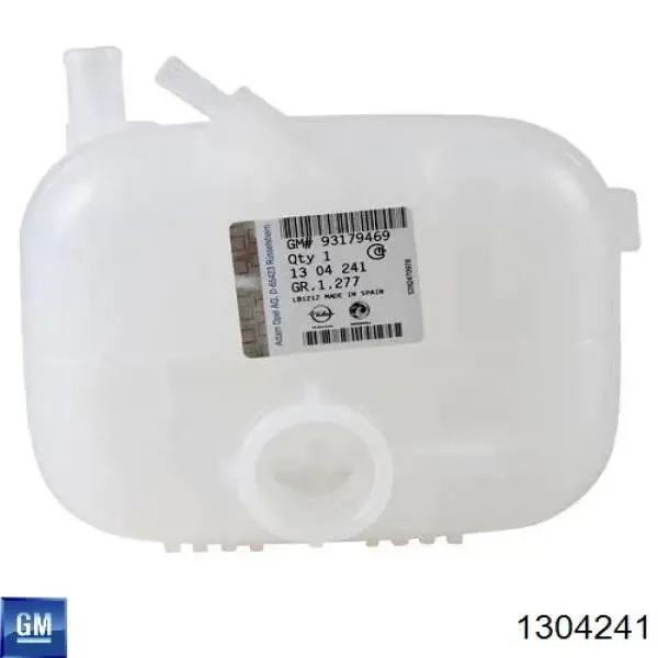 Бачок системы охлаждения 1304241 General Motors