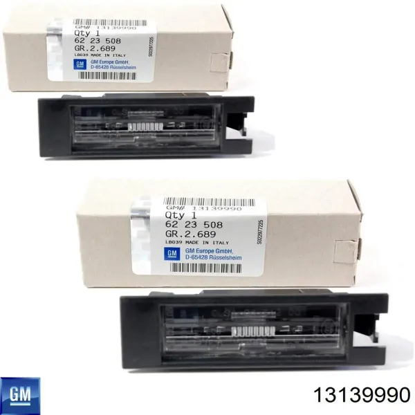 Фонарь подсветки номерного знака LLI740 Magneti Marelli