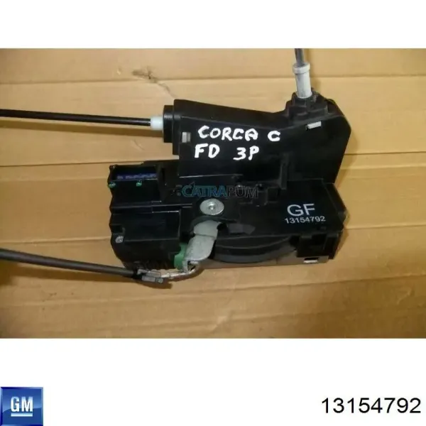Замок передней правой двери 13154792 General Motors