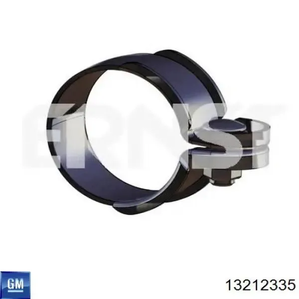 Хомут глушителя передний 13212335 General Motors