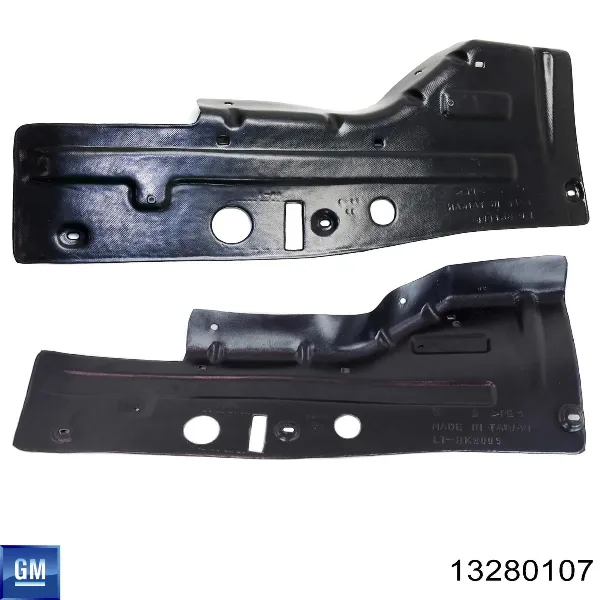 13280107 General Motors Защита двигателя левая