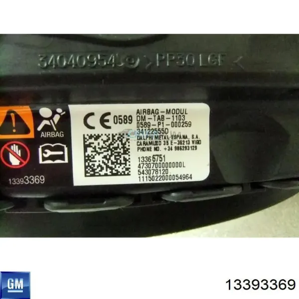  13393369 General Motors