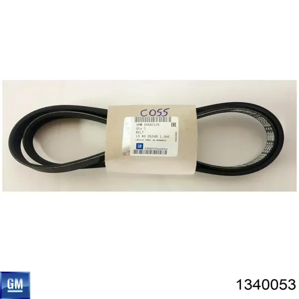Ремень генератора 1340053 General Motors
