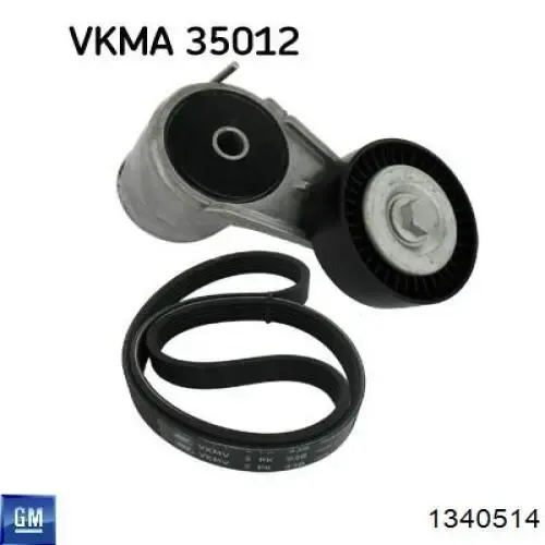 Натяжной ролик 1340514 General Motors