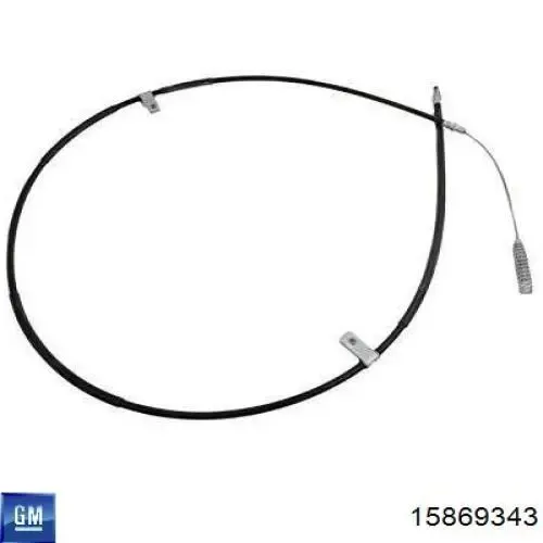 Задний правый трос ручника C660516 Dorman