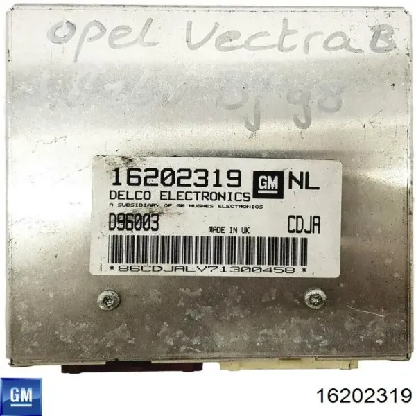 Мозги двигателя на Opel Vectra B 36