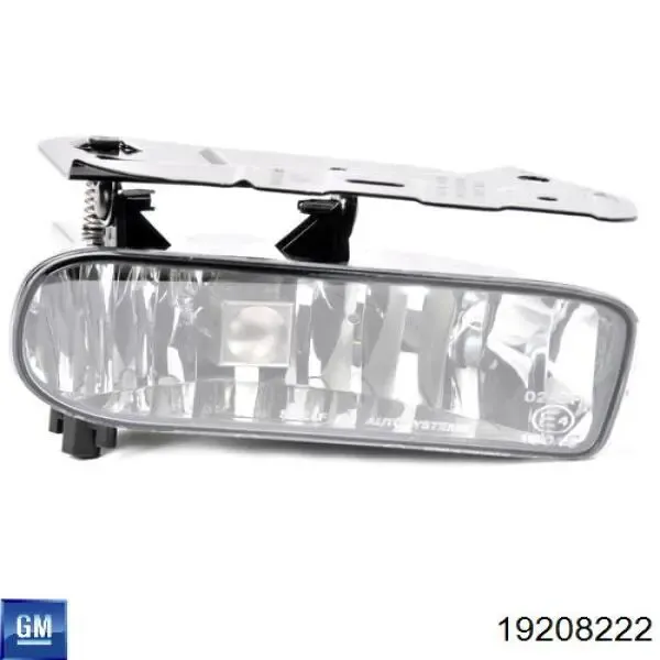 Левая фара 19208222 General Motors