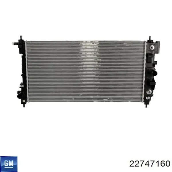 Радиатор 13241722 General Motors