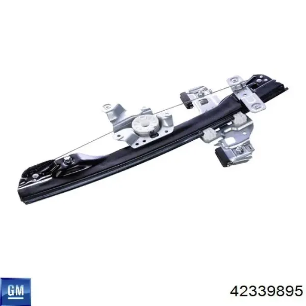 Стеклоподъемник передней левой двери 42339895 General Motors