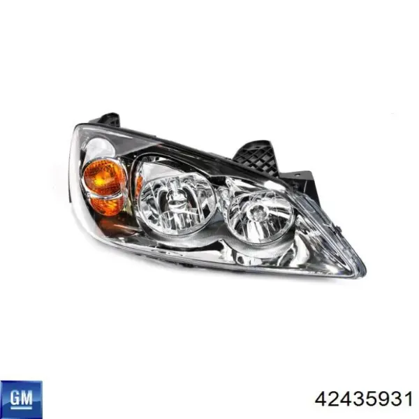 Левая фара 42435931 General Motors