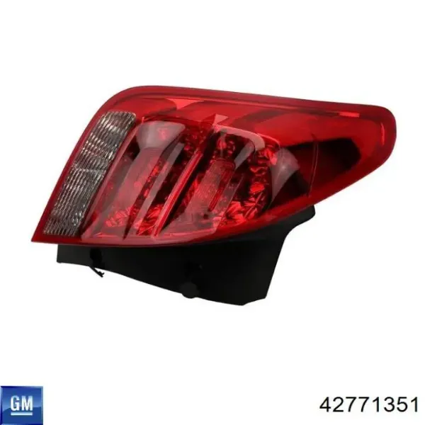 Левая фара 42648200 General Motors