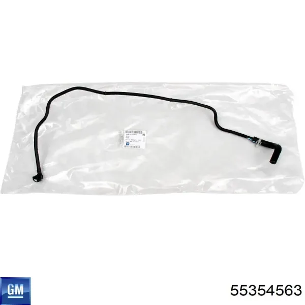 55354563 General Motors Шланг (патрубок) обогрева дроссельной заслонки