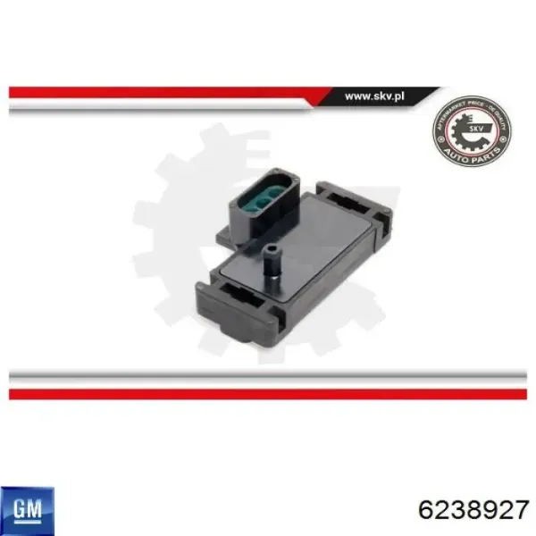 6238927 General Motors Датчик давления воздуха