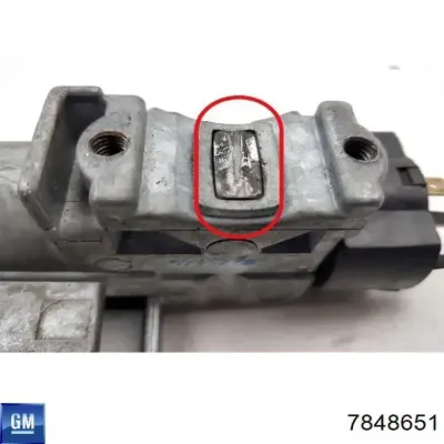 Корпус замка зажигания GM 7848651