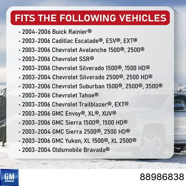  88986838 General Motors