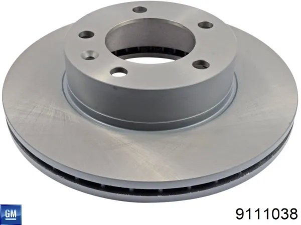 Передние тормозные диски 9111038 General Motors