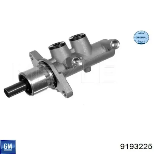 Главный тормозной цилиндр 9193225 General Motors