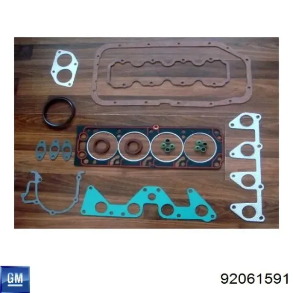 Верхний комплект прокладок двигателя 92061591 General Motors