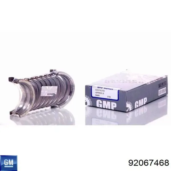 Вкладыши коленвала коренные, комплект, стандарт (STD) 92067468 GMP