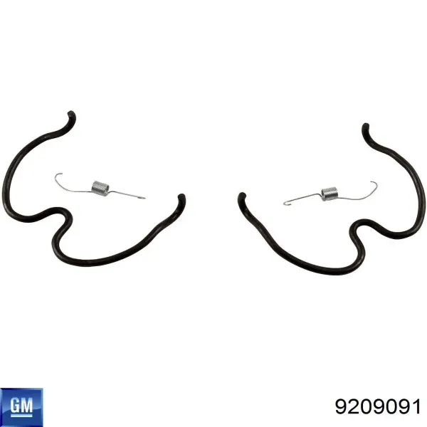 Ремкомплект задних тормозов 9209091 General Motors