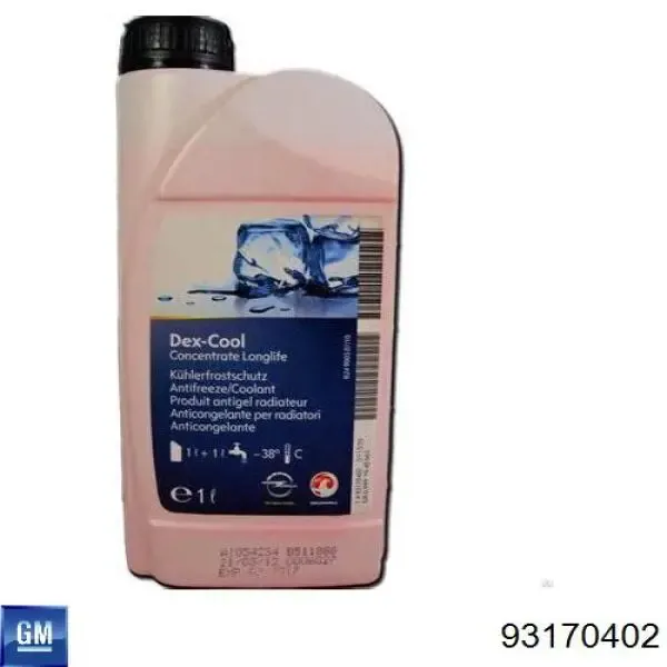 Антифриз 93170402 General Motors
