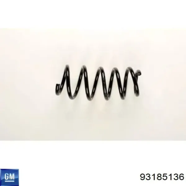 Передняя пружина 93185136 General Motors