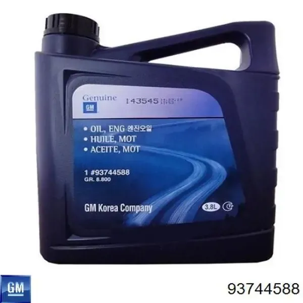 Моторное масло 93744588 General Motors