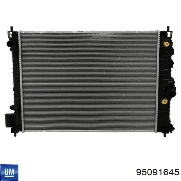 Радиатор 95091645 General Motors