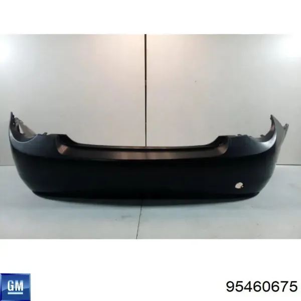 Задний бампер Chevrolet Aveo III
