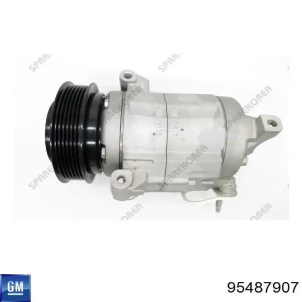 Компрессор кондиционера 95487907 General Motors