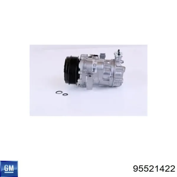 Компрессор кондиционера 95521422 General Motors