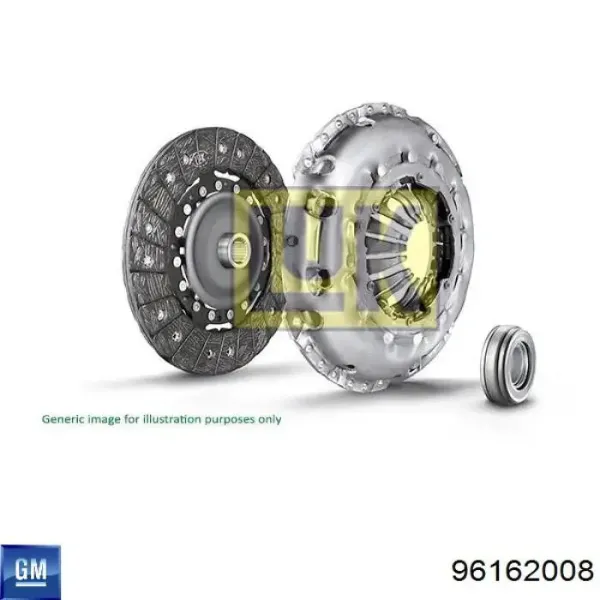 Купить 96162008 General Motors Корзина сцепления