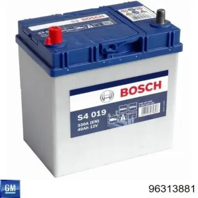 АКБ Джи-Эм 40 А/ч 12 В (96313881)