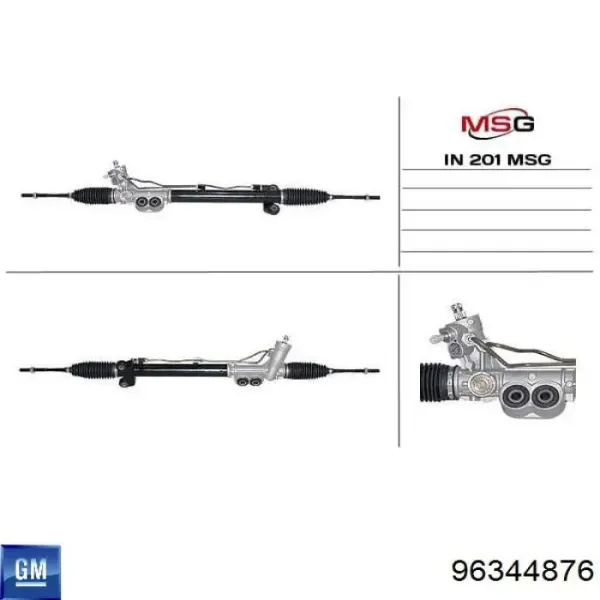 Купить 96344876 General Motors Рулевая рейка