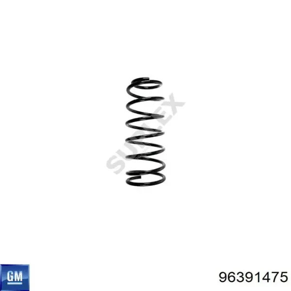 Передняя пружина Daewoo Nubira I