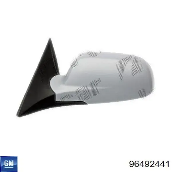 Правое зеркало 96492441 General Motors