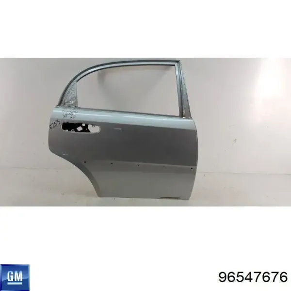 Дверь задняя правая 96547676 General Motors