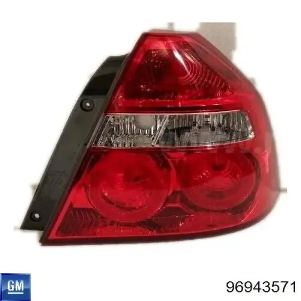 Фонарь задний левый 1708F3E Depo/Loro/Abakus