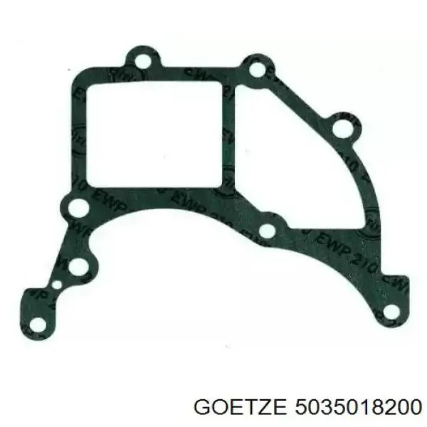 Кольцо форсунки инжектора посадочное Goetze 5035018200