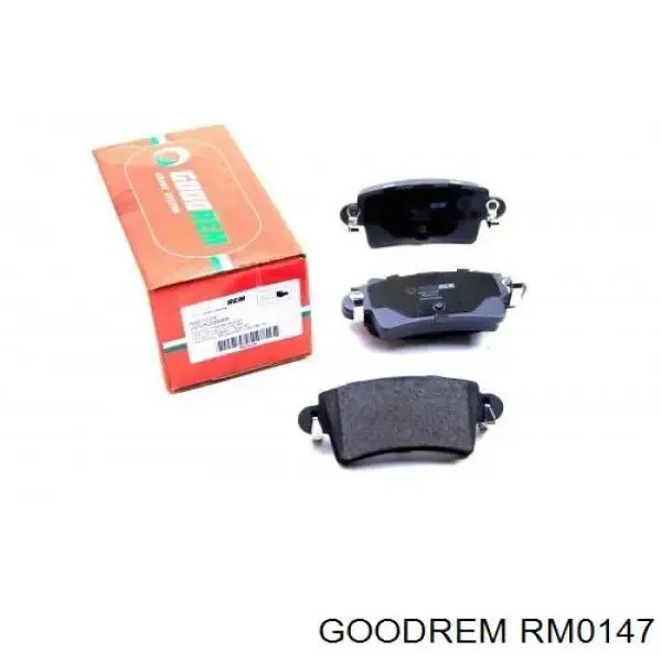 Задние барабанные колодки RM0147 Goodrem