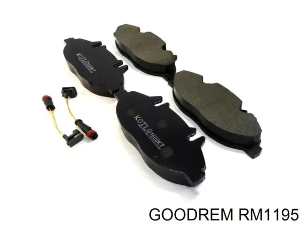 Передние тормозные колодки RM1195 Goodrem