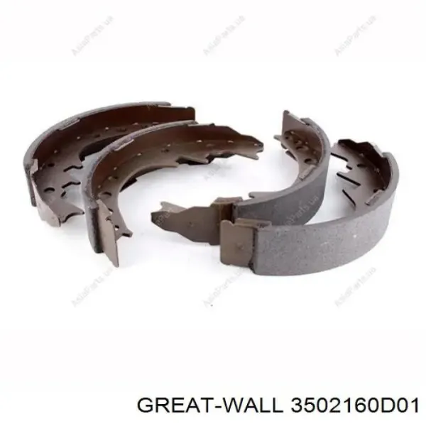 Задние барабанные колодки 3502160D01 Great Wall