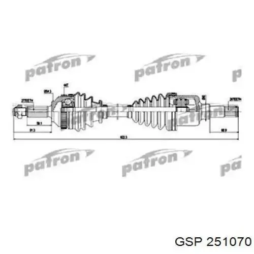 Купить Левая полуось Ровер 75  RJ