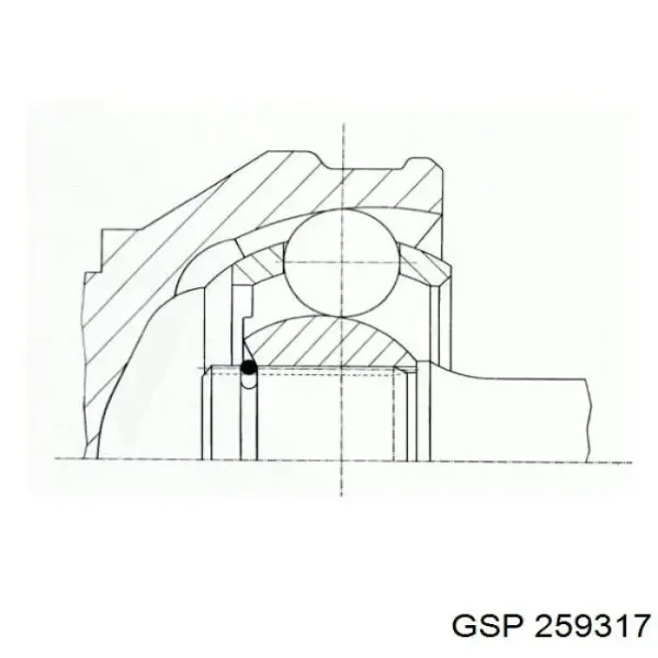 Правая полуось 5010422743 Renault (RVI)