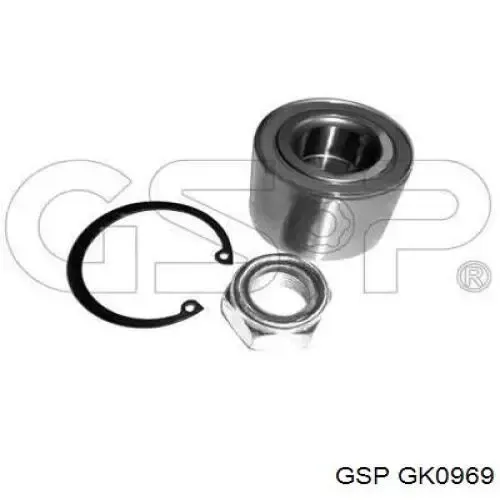 Подшипники задней ступицы GSP GK0969 цена, от