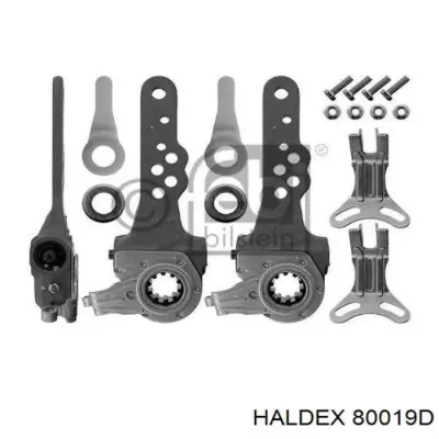 Трещетка тормозная заднего моста HALDEX 80019D
