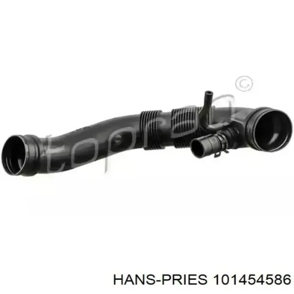 Патрубок системы охлаждения 101454586 Hans Pries (Topran)