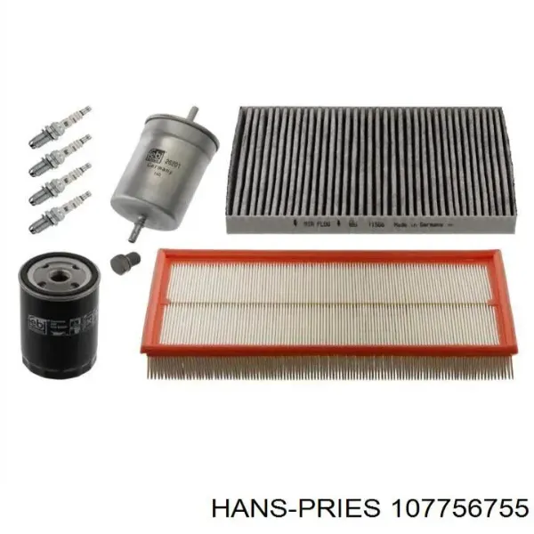 Воздушный фильтр 107756755 Hans Pries (Topran)