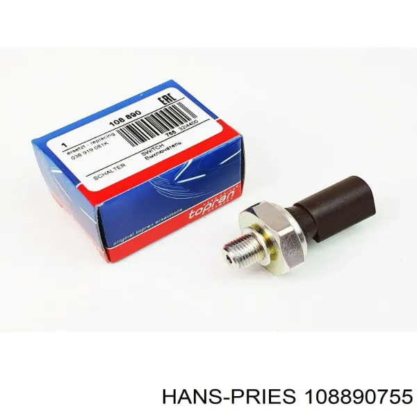Датчик давления масла 108890755 Hans Pries (Topran)